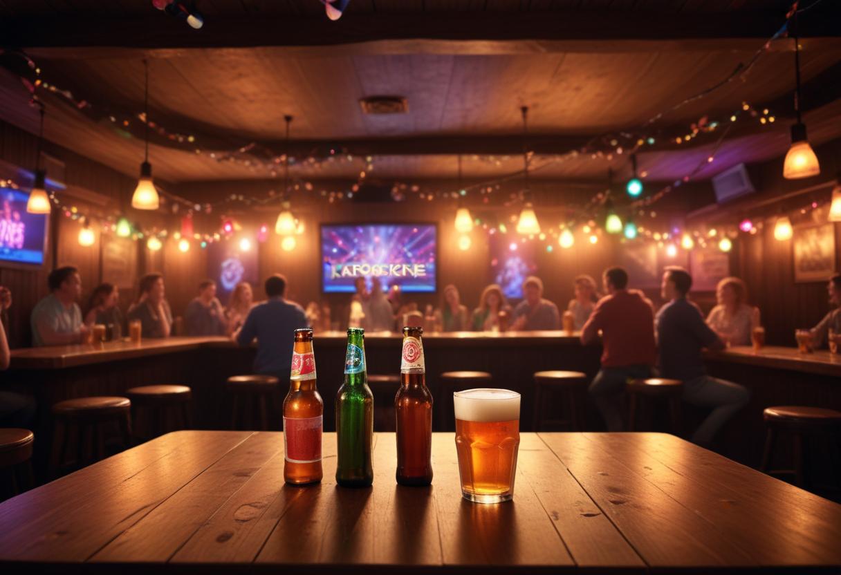 Sjung ut med öl och karaoke – så gör du kvällen perfekt! illustration